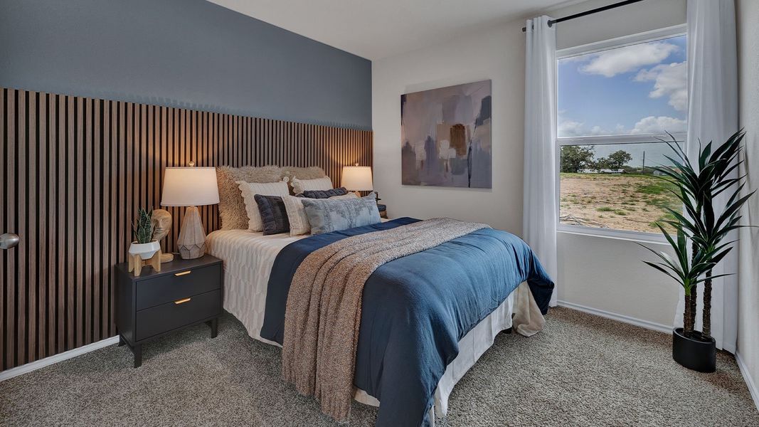 Representative furnished interior of a home built from the The Emma by D.R. Horton in Arroyo Ranch, Seguin (Image 10).