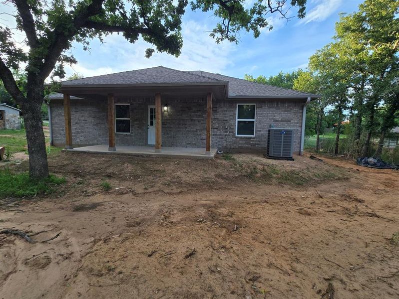 Exterior details and patio area of a home in , Mineral Wells (Image 22). Exterior details and patio area of a home in , Mineral Wells (Image 22).