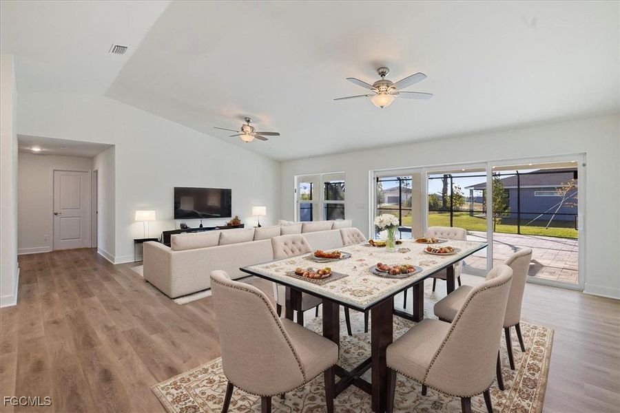 Furnished interior view inside a new home in Cape Coral, Cape Coral (Image 4).