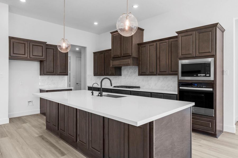 Furnished interior view inside a new home in Chambers Creek, Willis (Image 13).