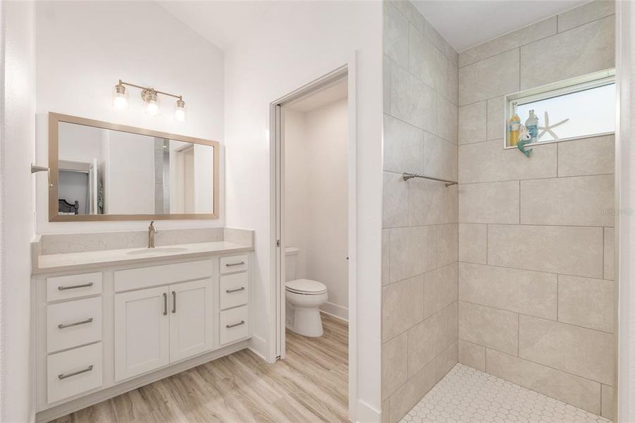 Furnished interior view inside a new home in , The Villages (Image 49).