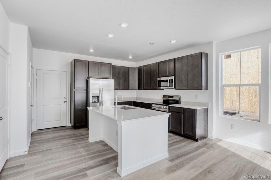 Furnished interior view inside a new home in , Littleton (Image 5).