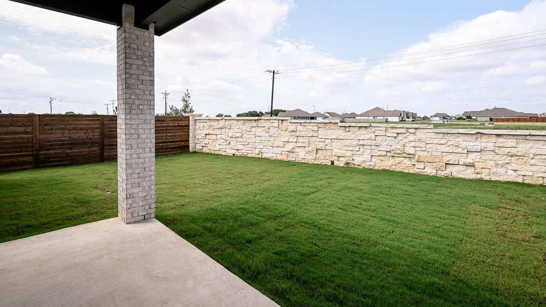 Exterior details and patio area of a home in Juniper Springs, Lockhart (Image 3). Exterior details and patio area of a home in Juniper Springs, Lockhart (Image 3).