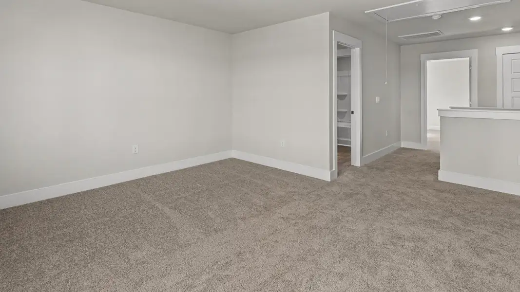 Spacious, unfurnished interior of a new home in Caspian Ridge, Richlands (Image 23). Spacious, unfurnished interior of a new home in Caspian Ridge, Richlands (Image 23).
