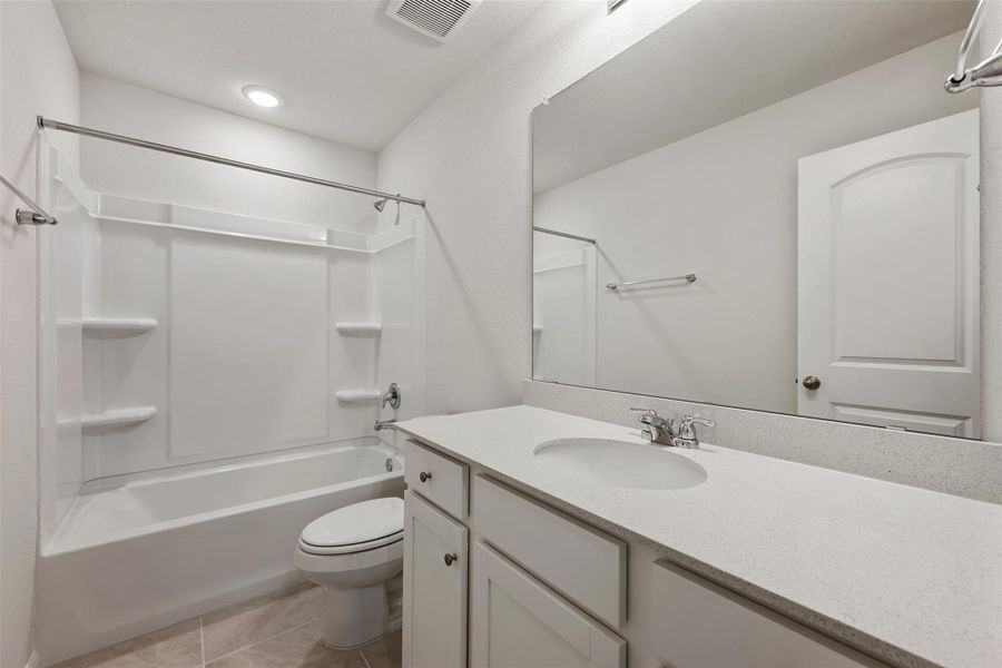 Furnished interior view inside a new home in Covered Bridge, Hutto (Image 11).
