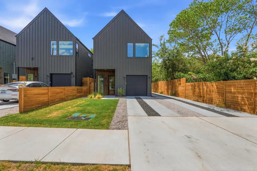 Front exterior of a new home in , Austin, TX, highlighting curb appeal (Image 2). Front exterior of a new home in , Austin, TX, highlighting curb appeal (Image 2).