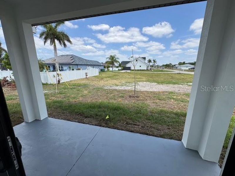 Exterior details and patio area of a home in , Cape Coral (Image 3). Exterior details and patio area of a home in , Cape Coral (Image 3).