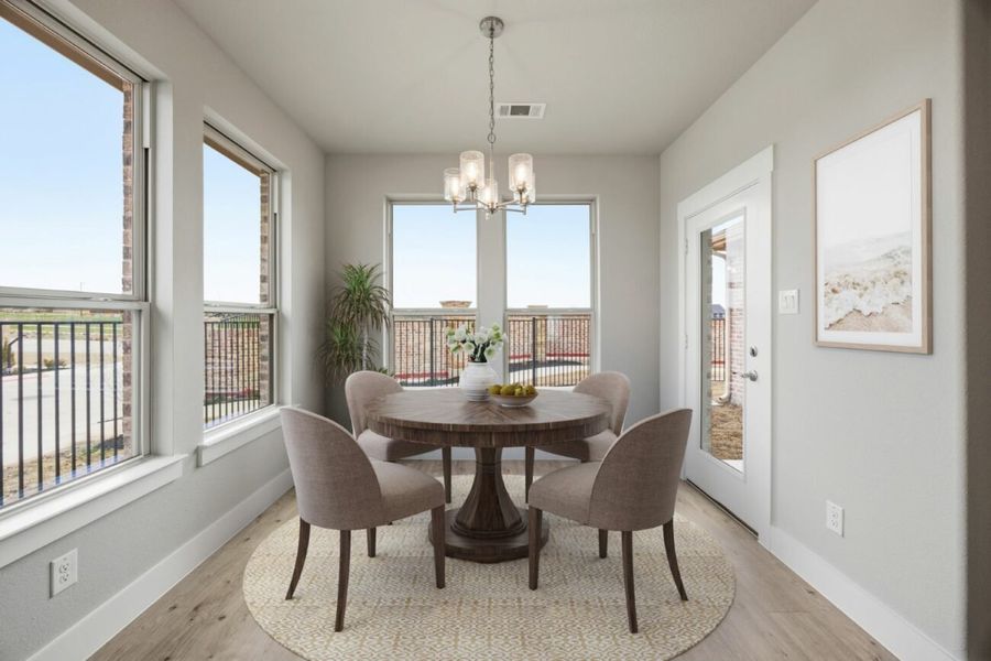 Representative furnished interior of a home built from the Milan by Ladera Texas in Ladera Little Elm, Little Elm (Image 5). Representative furnished interior of a home built from the Milan by Ladera Texas in Ladera Little Elm, Little Elm (Image 5).