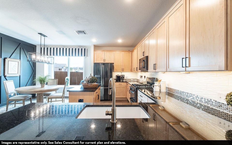 Furnished interior view inside a new home in Sanctuary, Salado (Image 24).