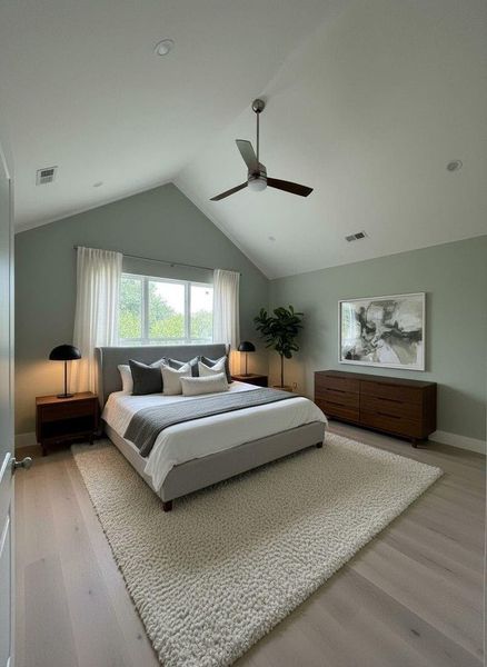 Furnished interior view inside a new home in , Houston (Image 7). Furnished interior view inside a new home in , Houston (Image 7).