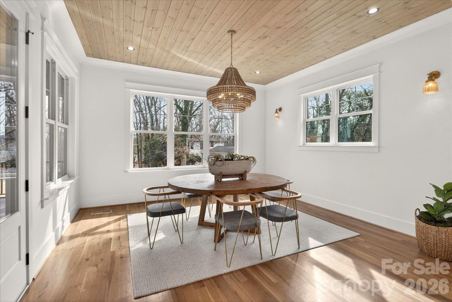 Furnished interior view inside a new home in , Charlotte (Image 9). Furnished interior view inside a new home in , Charlotte (Image 9).