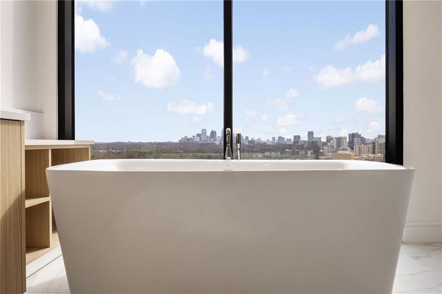 Furnished interior view inside a new home in The Dillon Buckhead, Atlanta (Image 12).