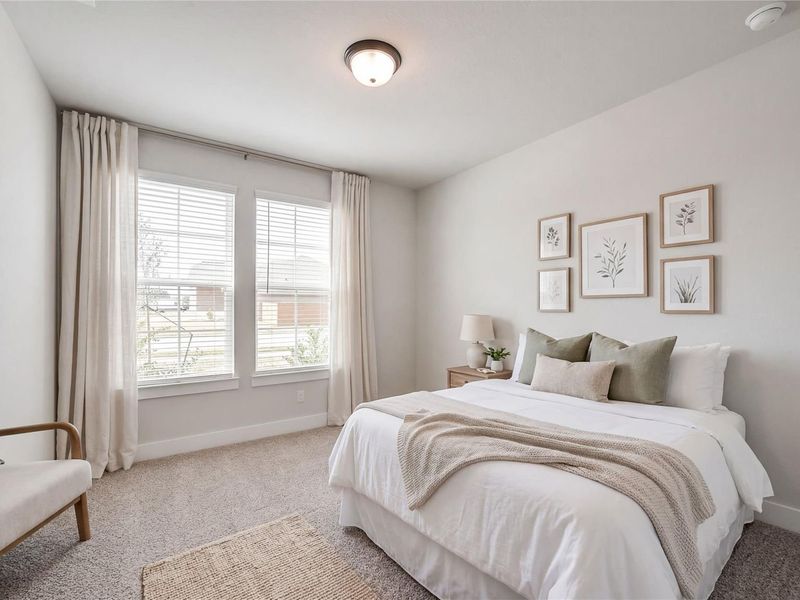 Furnished interior view inside a new home in Sierra Vista, Rosharon (Image 12).