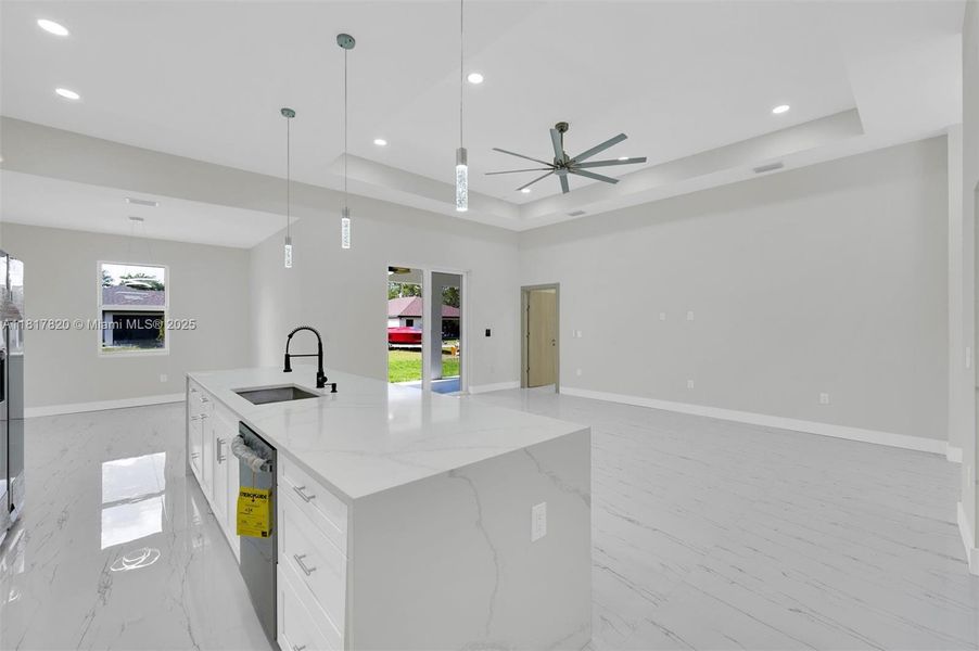 Furnished interior view inside a new home in , Lehigh Acres (Image 5).