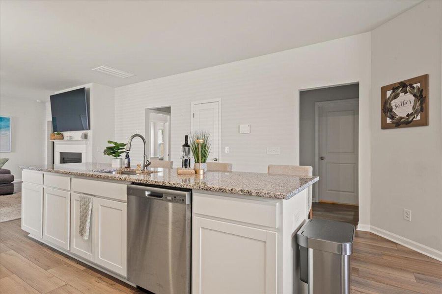 Furnished interior view inside a new home in Six Oaks, Summerville (Image 28).