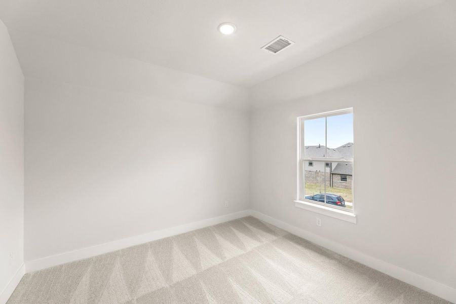 Spacious, unfurnished interior of a new home in View at the Reserve, Mansfield (Image 23). Spacious, unfurnished interior of a new home in View at the Reserve, Mansfield (Image 23).