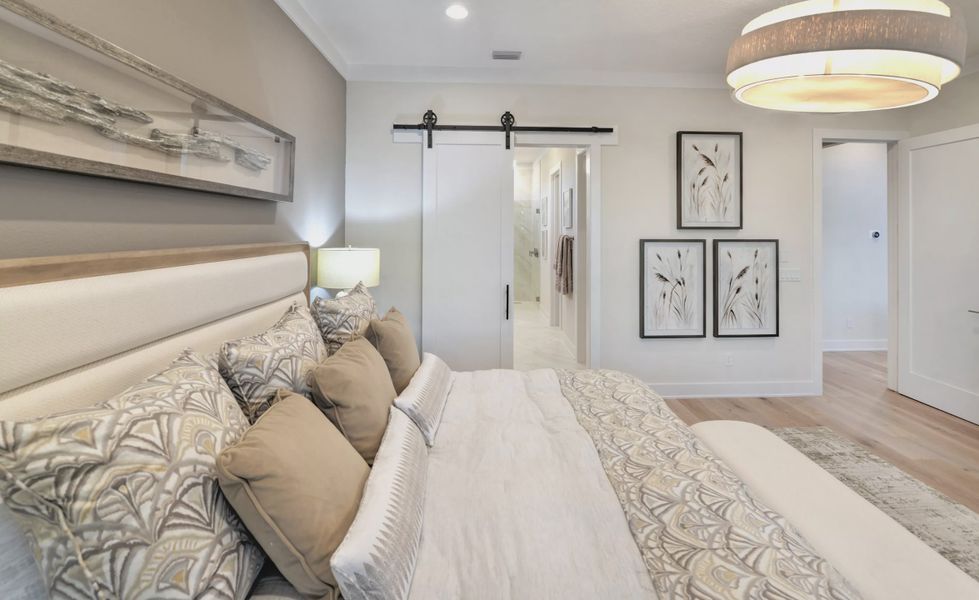 Furnished interior view inside a new home in Middlebourne, St. Johns (Image 18).