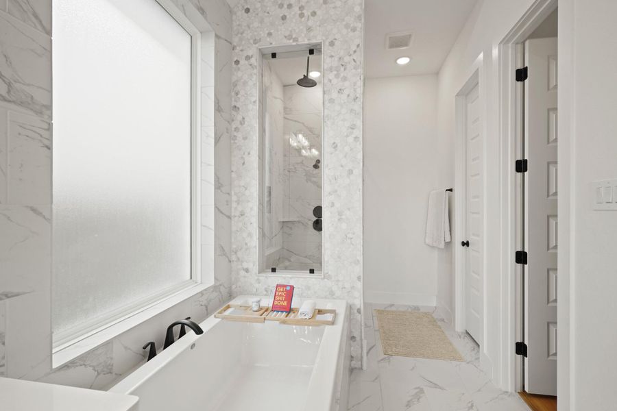 Furnished interior view inside a new home in Sienna, Missouri City (Image 14). Furnished interior view inside a new home in Sienna, Missouri City (Image 14).