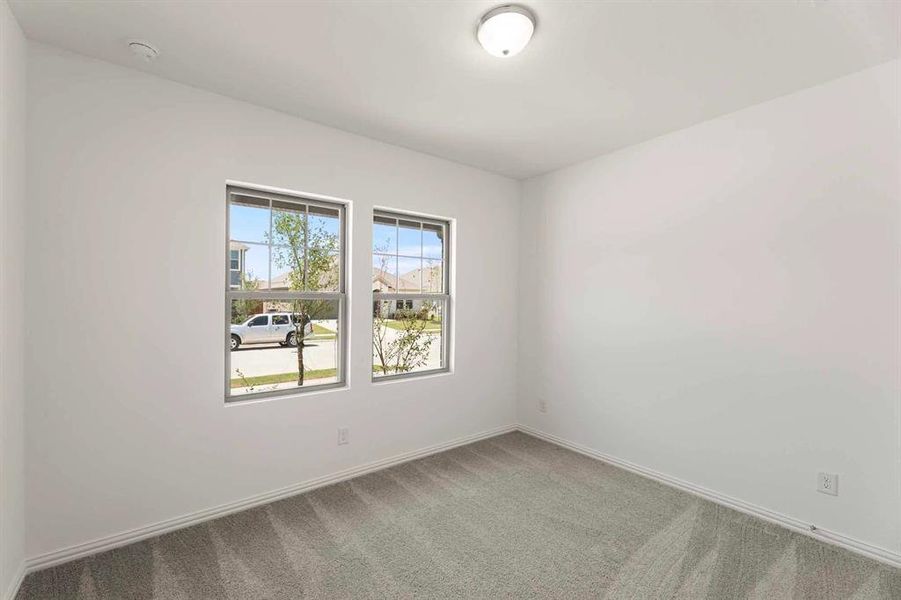 Spacious, unfurnished interior of a new home in Coyote Meadows 50s, Anna (Image 24).