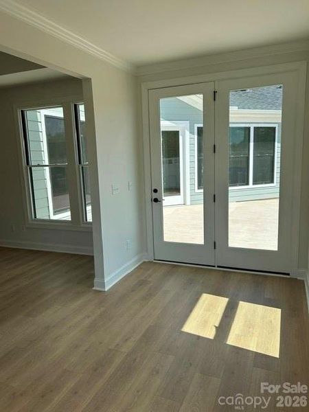 Spacious, unfurnished interior of a new home in The Courtyards at Hodges Farm, Charlotte (Image 14).