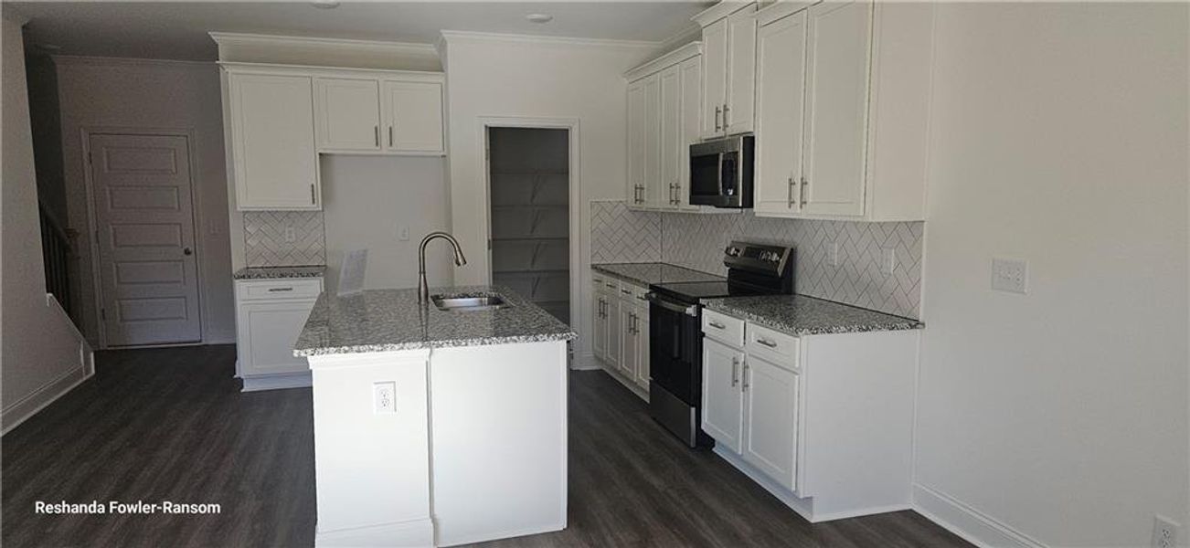 Furnished interior view inside a new home in Mulberry Summit, Flowery Branch (Image 5).