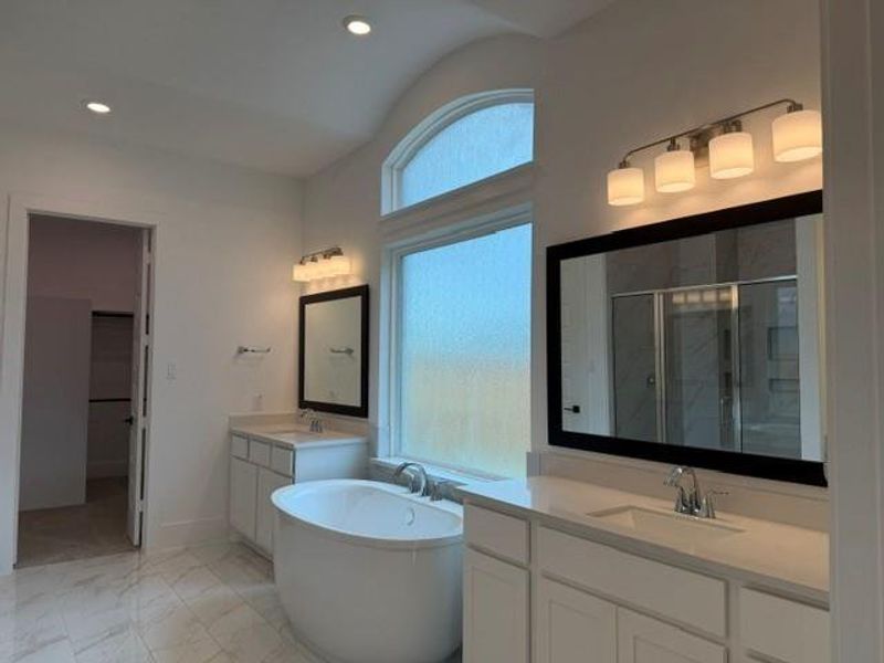 Furnished interior view inside a new home in Dunham Pointe, Cypress (Image 6). Furnished interior view inside a new home in Dunham Pointe, Cypress (Image 6).