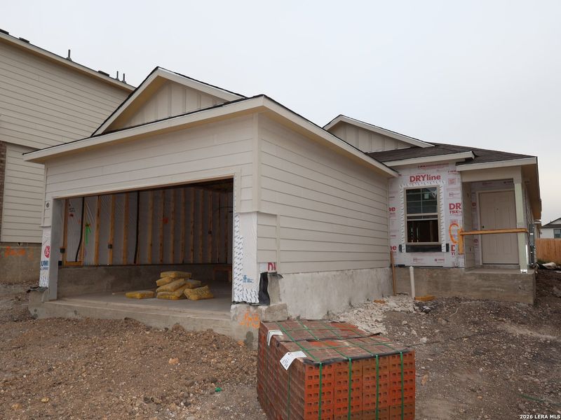 In-progress construction of a new home in Paloma Park, Converse, TX (Image 18).