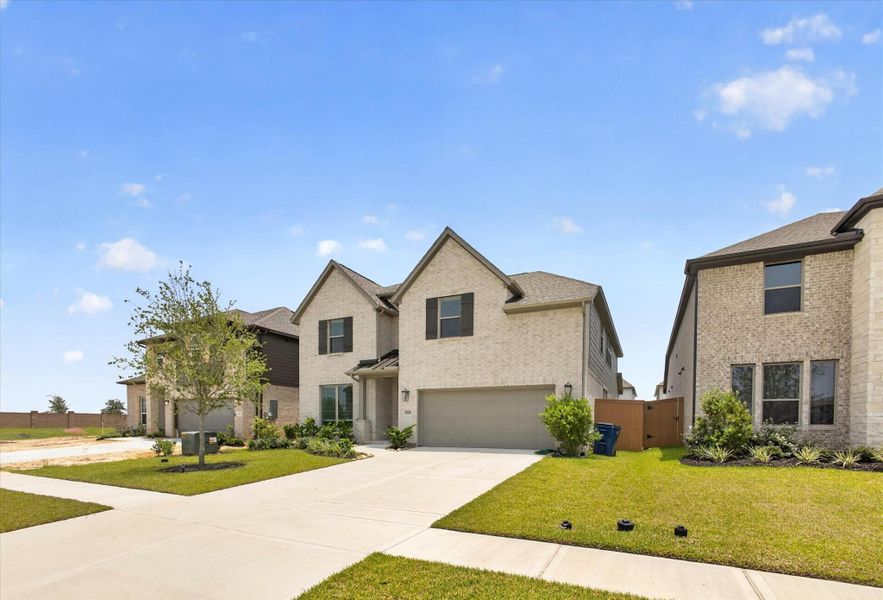 Front exterior of a new home in Lago Mar – 50', Texas City, TX, highlighting curb appeal (Image 26).