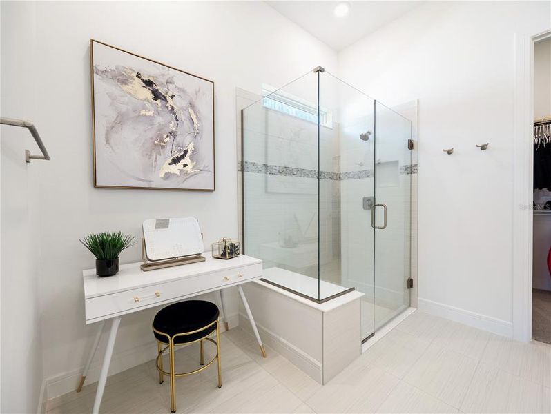 Furnished interior view inside a new home in , Ocala (Image 35).