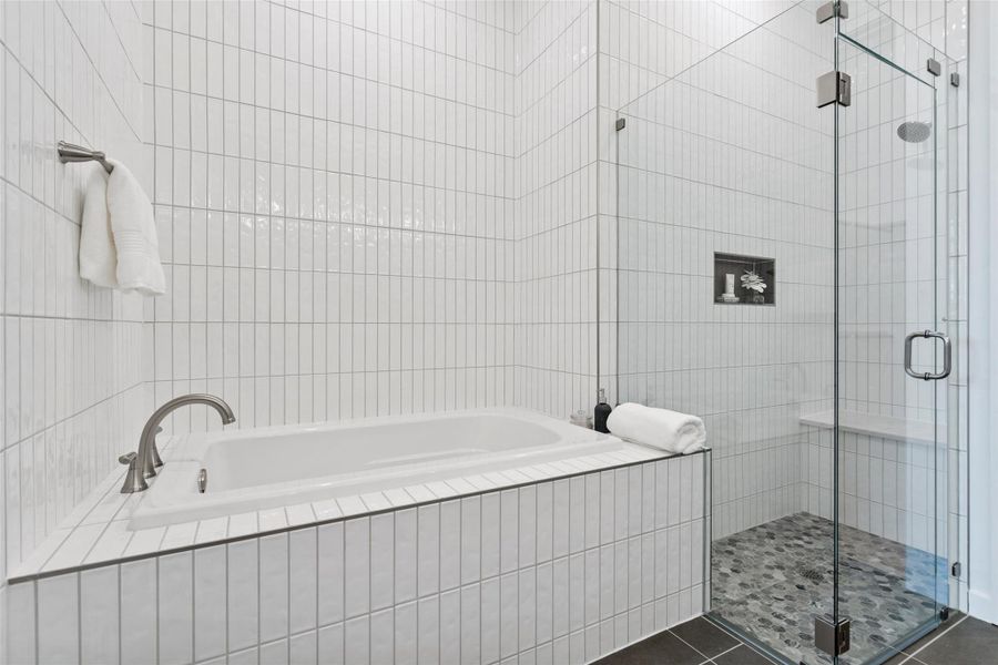 Furnished interior view inside a new home in The Grove, Austin (Image 15). Furnished interior view inside a new home in The Grove, Austin (Image 15).