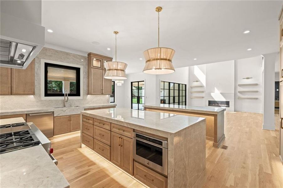 Furnished interior view inside a new home in , Marietta (Image 11).