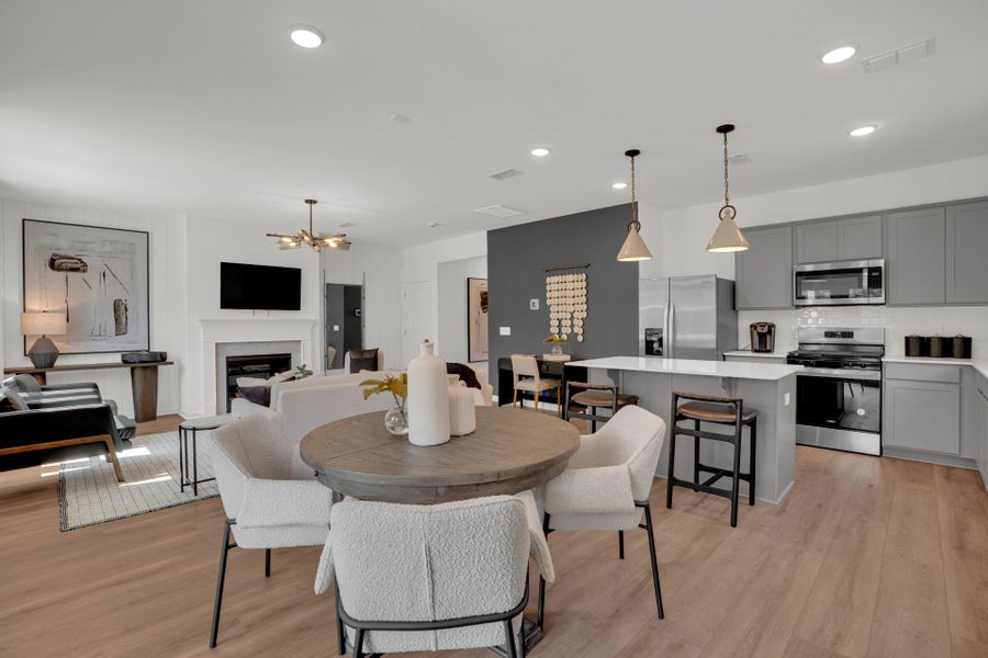Furnished interior view inside a new home in Grand Arbor, Blythewood (Image 17).