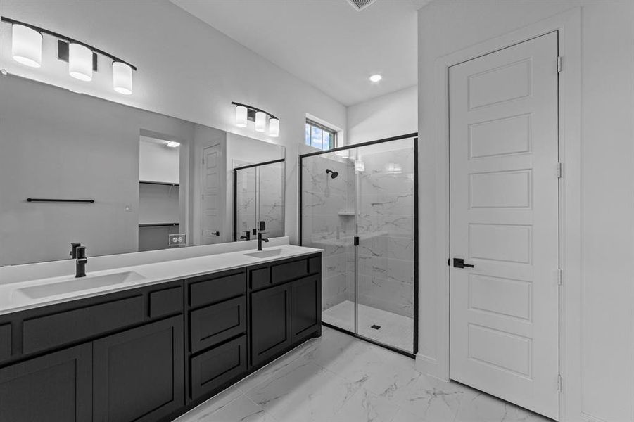 Furnished interior view inside a new home in Treeline, Justin (Image 5).