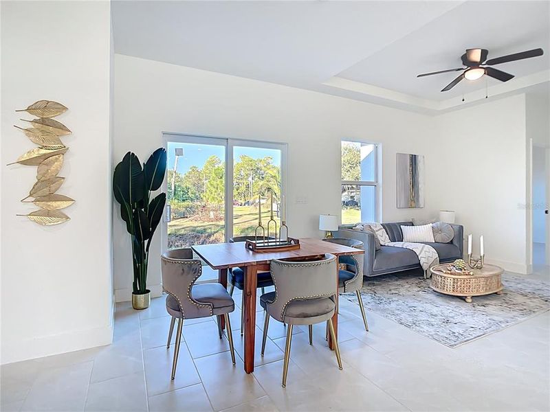 Furnished interior view inside a new home in , North Port (Image 11).