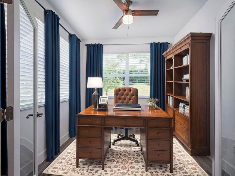 Furnished interior view inside a new home in , Port St. Lucie (Image 3).