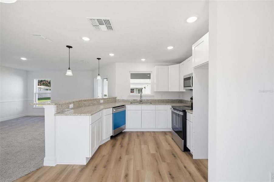 Furnished interior view inside a new home in , Lakeland (Image 5).