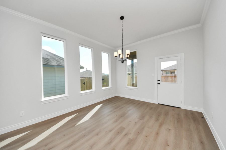 Spacious, unfurnished interior of a new home in Lexington Heights, Willis (Image 23). Spacious, unfurnished interior of a new home in Lexington Heights, Willis (Image 23).