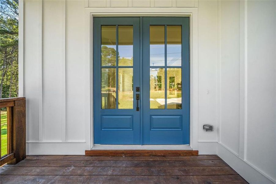 Exterior details and patio area of a home in , Marietta (Image 2).