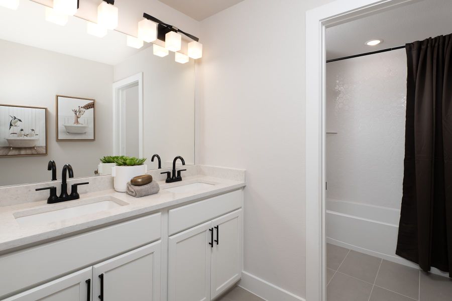 Representative furnished interior of a home built from the Evelyn by Tri Pointe Homes in The Meadows, Denton (Image 14). Representative furnished interior of a home built from the Evelyn by Tri Pointe Homes in The Meadows, Denton (Image 14).