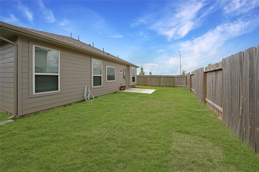 Front exterior of a new home in , La Marque, TX, highlighting curb appeal (Image 2). Front exterior of a new home in , La Marque, TX, highlighting curb appeal (Image 2).