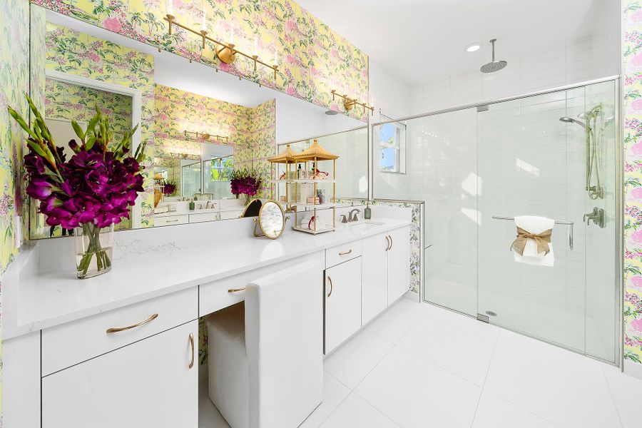 Representative furnished interior of a home built from the Aurora by GL Homes in Valencia Sky (55+), Naples (Image 11).