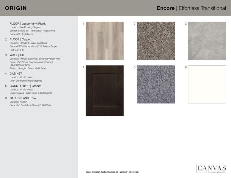 103 Betsy Road design selections! This home is currently under construction and selections are subject to change