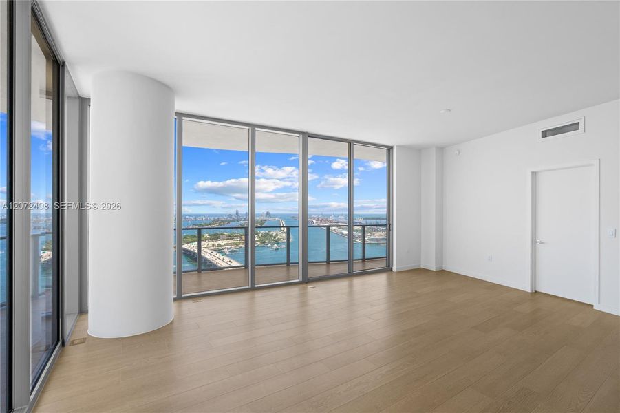 Spacious, unfurnished interior of a new home in , Miami (Image 79). Spacious, unfurnished interior of a new home in , Miami (Image 79).