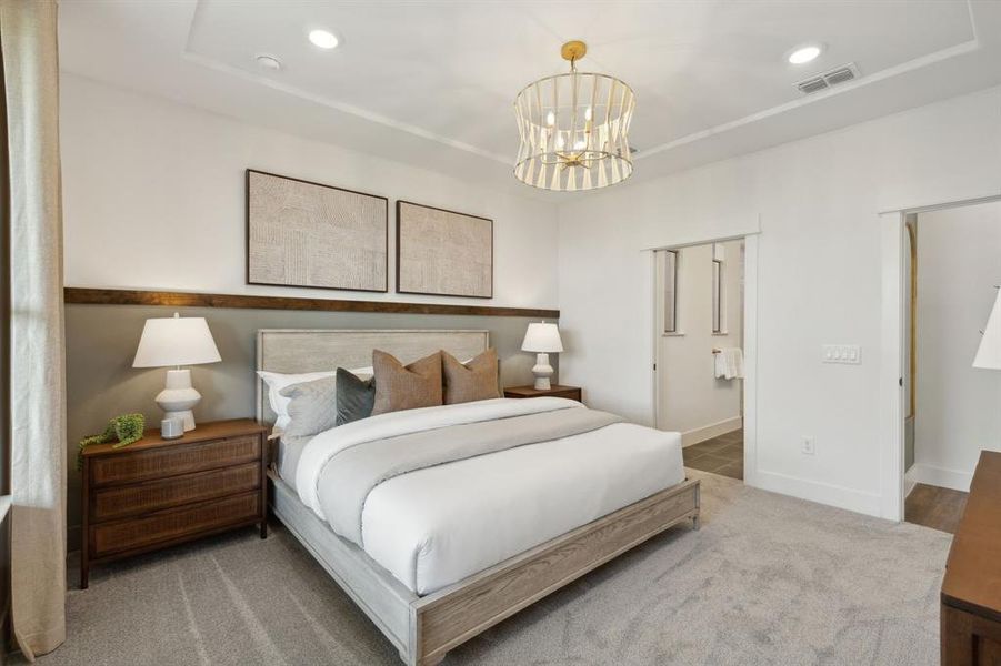 Furnished interior view inside a new home in Del Webb at Legacy Hills, Celina (Image 9).