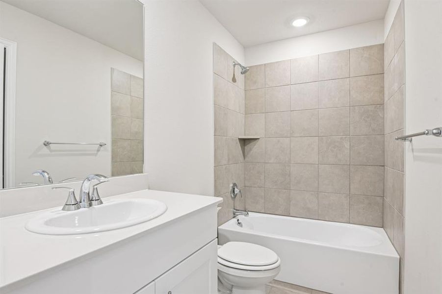 Photo is not of the actual home, but is an inspirational photo of builder’s model home and may depict options, furnishings, and/or decorator features that are not included.