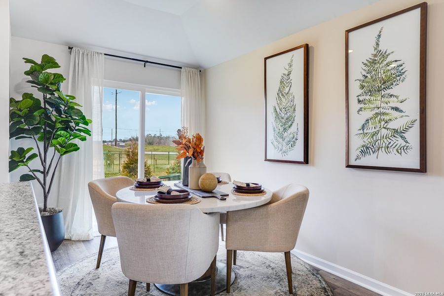 Furnished interior view inside a new home in Red Hawk Landing, San Antonio (Image 13).