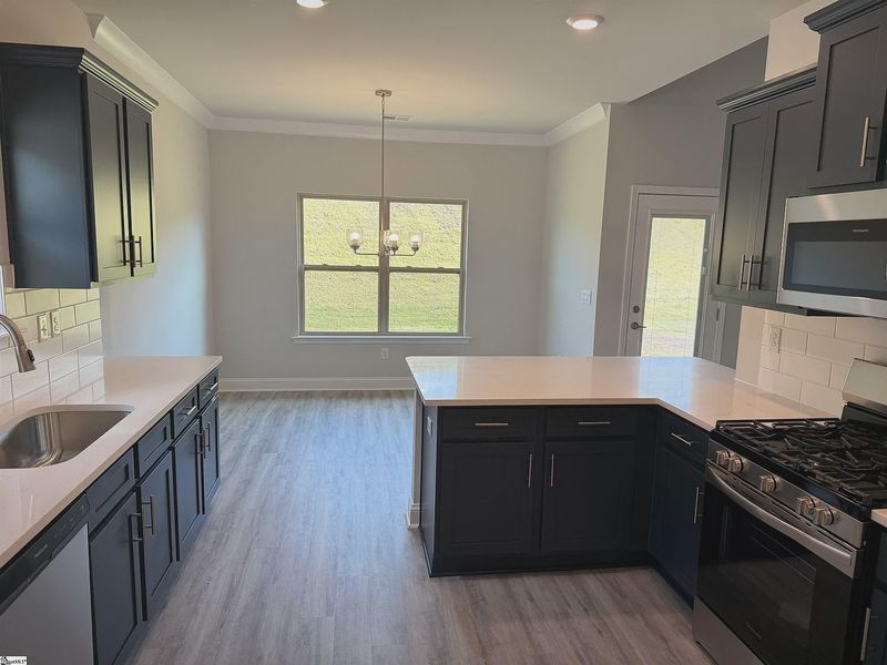 Furnished interior view inside a new home in Bracken Woods, Piedmont (Image 7).