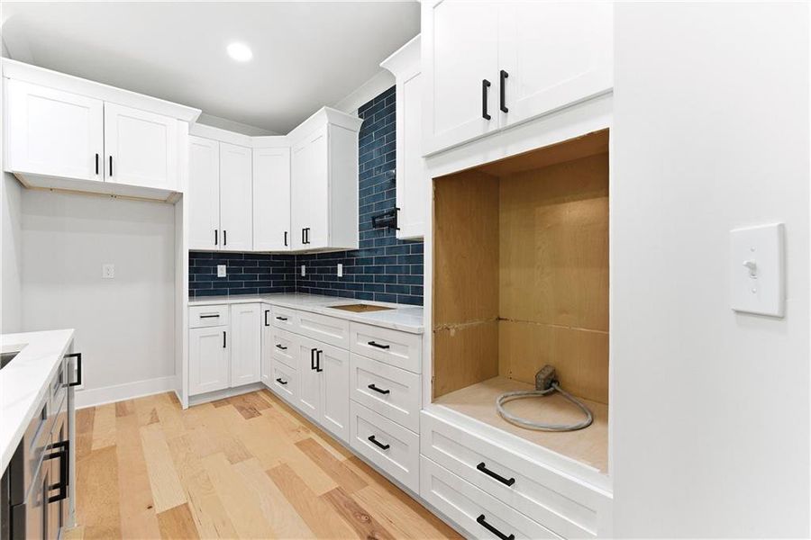 Furnished interior view inside a new home in , Hampton (Image 7).