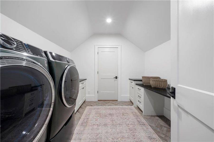 Furnished interior view inside a new home in , Alpharetta (Image 61).