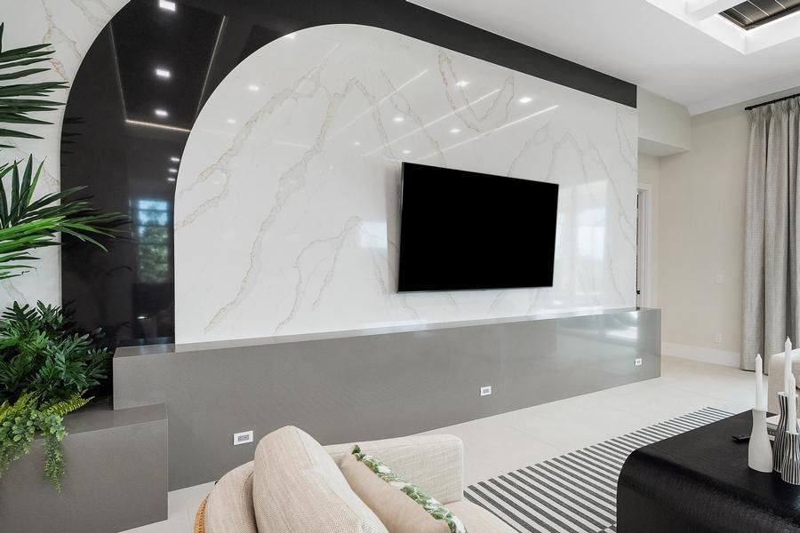 Representative furnished interior of a home built from the Riviera by GHO Homes in The Reserve at Grand Harbor, Vero Beach (Image 20).